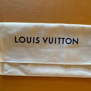 Genuine LV wallet dust bag